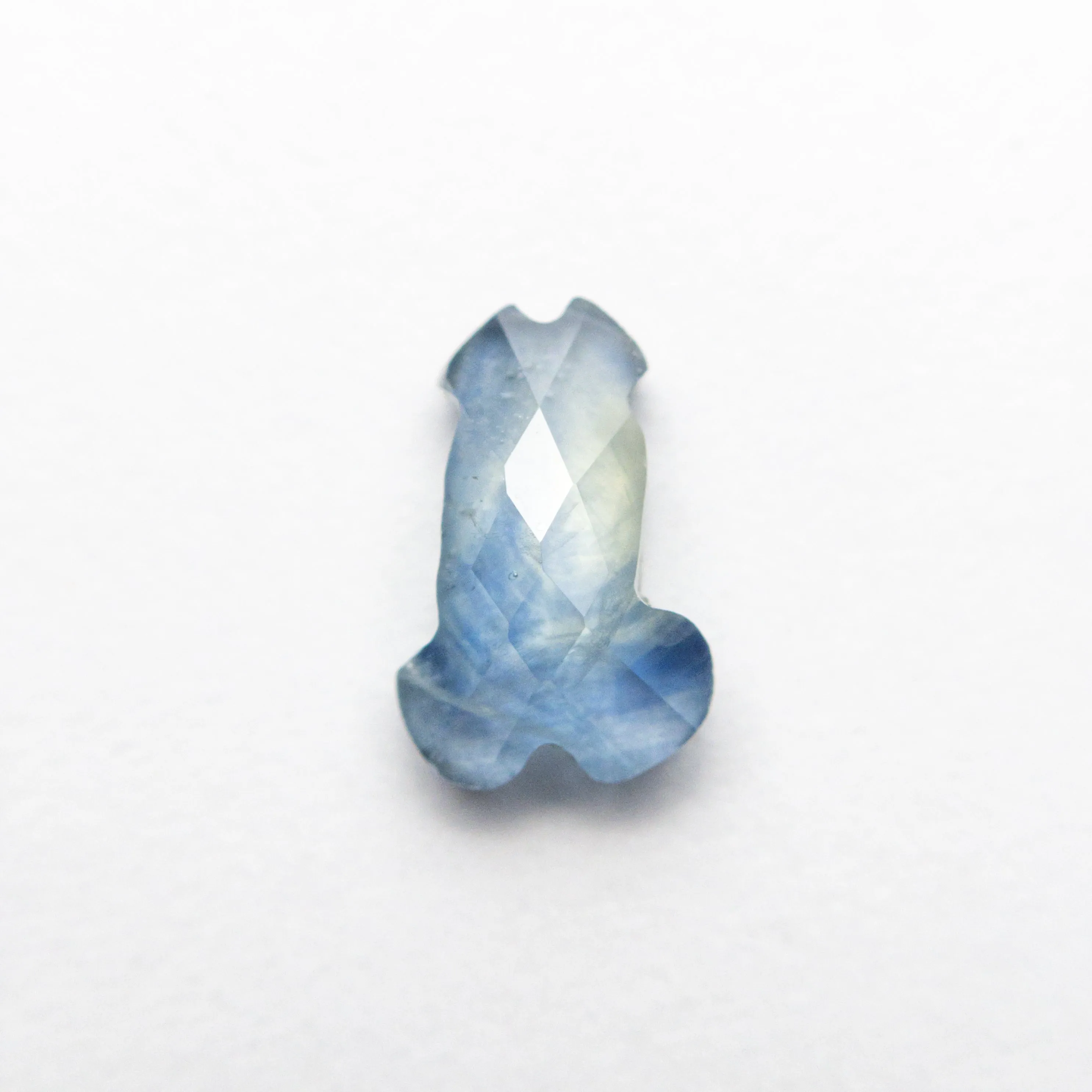 0.91ct 7.24x4.72x2.77mm Penis Rosecut Sapphire 22808-02