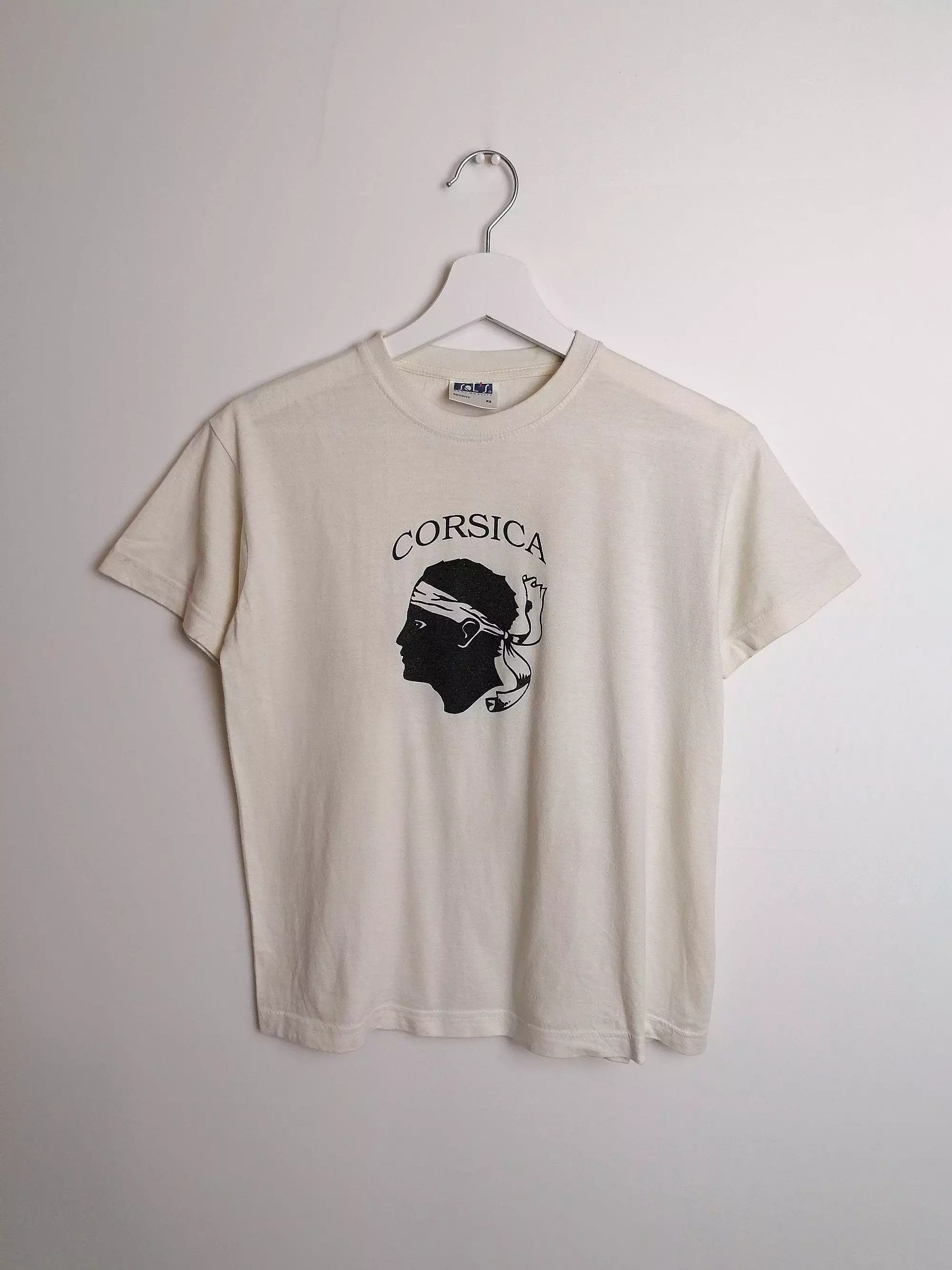 80's 90's SOL'S CORSICA Retro T-shirt - size XS