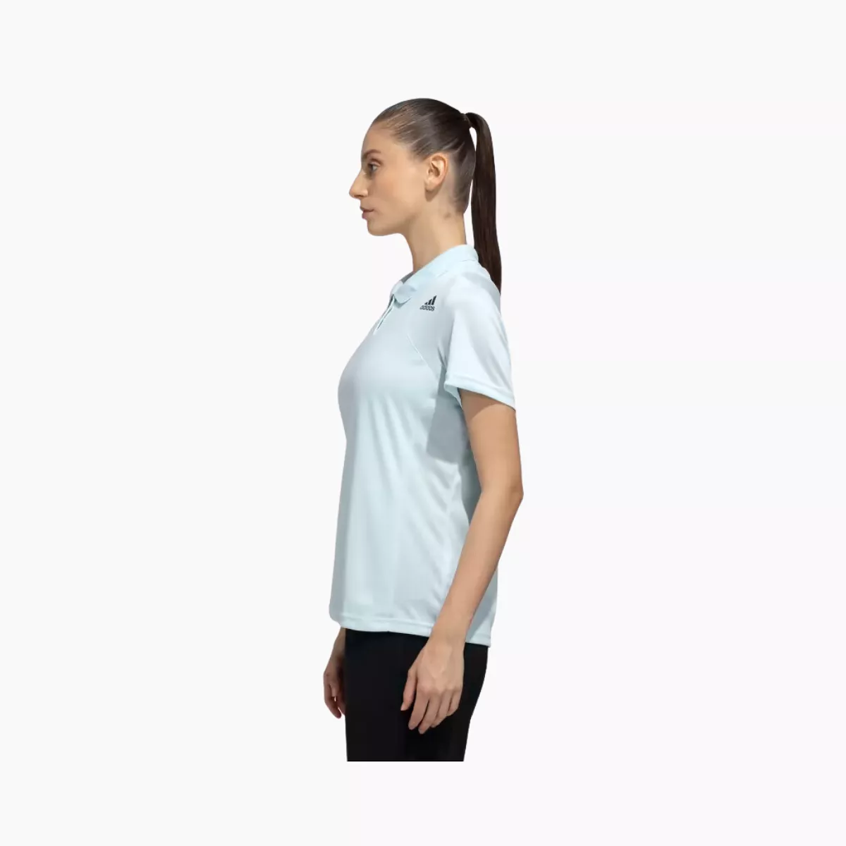 Adidas Club Polo Women's Tennis T-shirt -Almost Blue