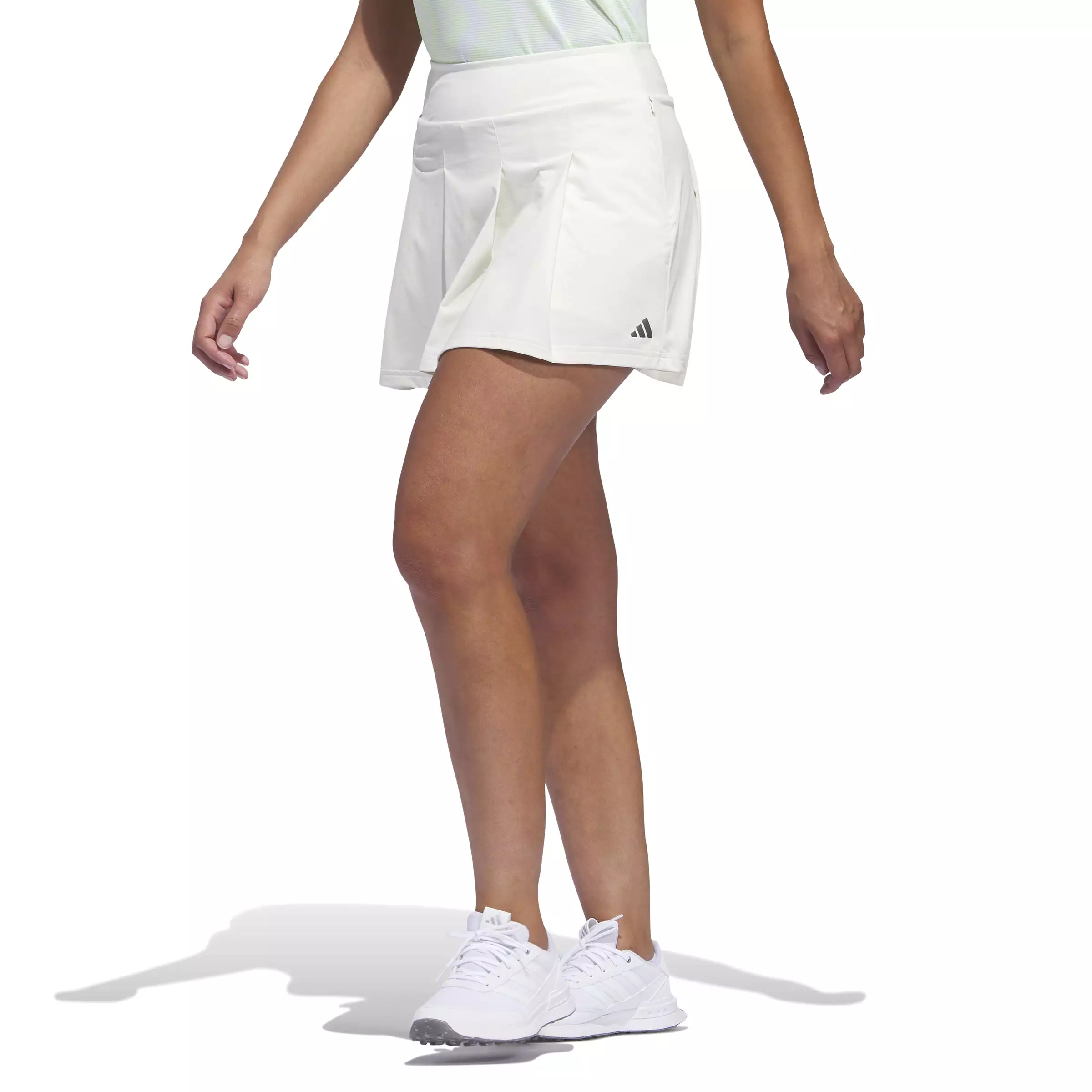 adidas Golf Women's Ultimate365 Tour Pleated Skort - Ivory SS24