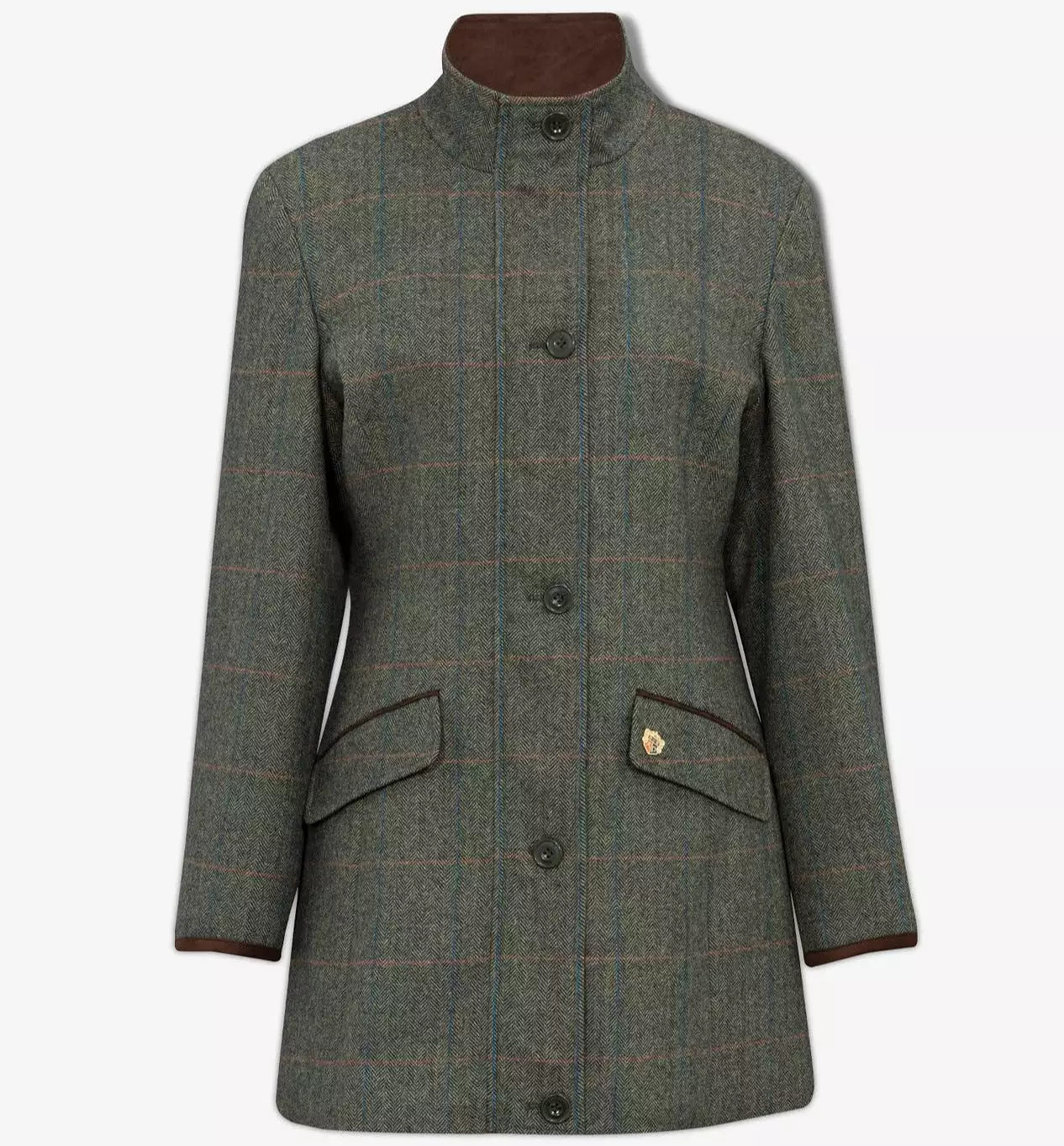 Alan Paine Women's Combrook Waterproof Tweed Field Jacket