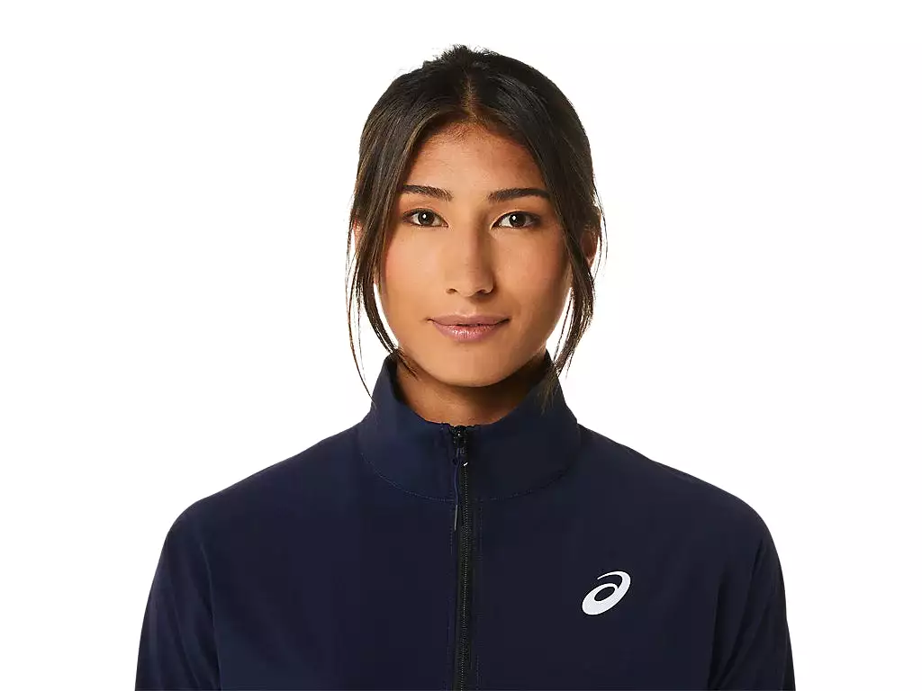 Asics Women Match Jacket Dames Navy