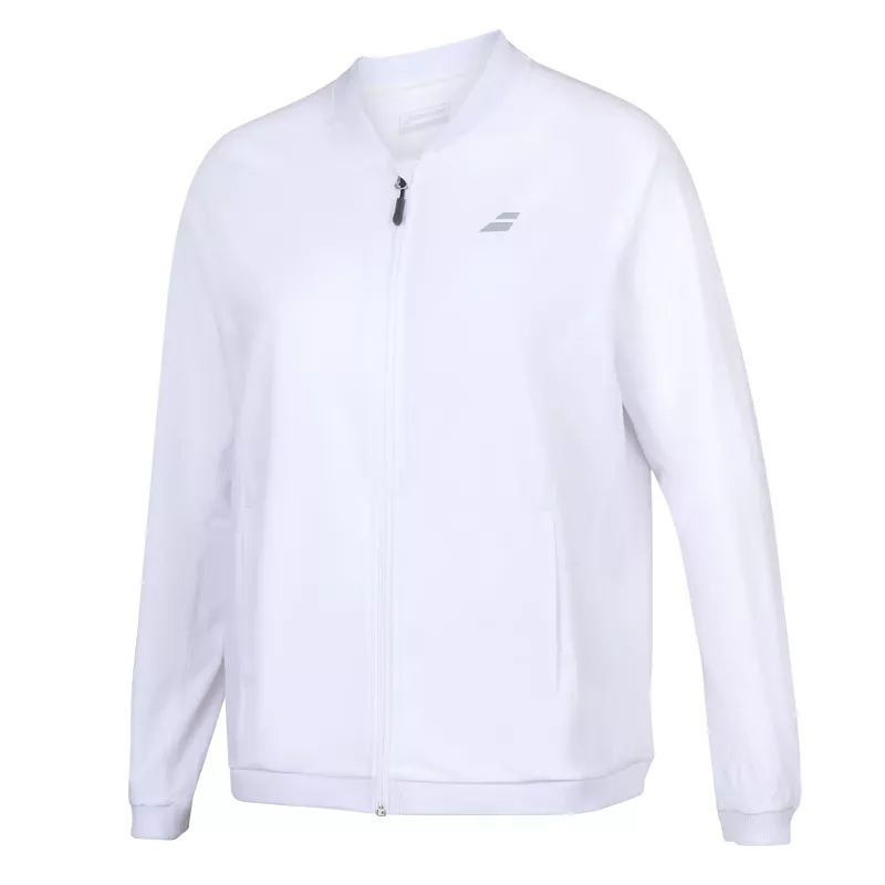 Babolat Play Women's Jacket - White/White Blemished