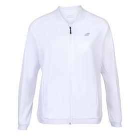 Babolat Play Women's Jacket - White/White Blemished