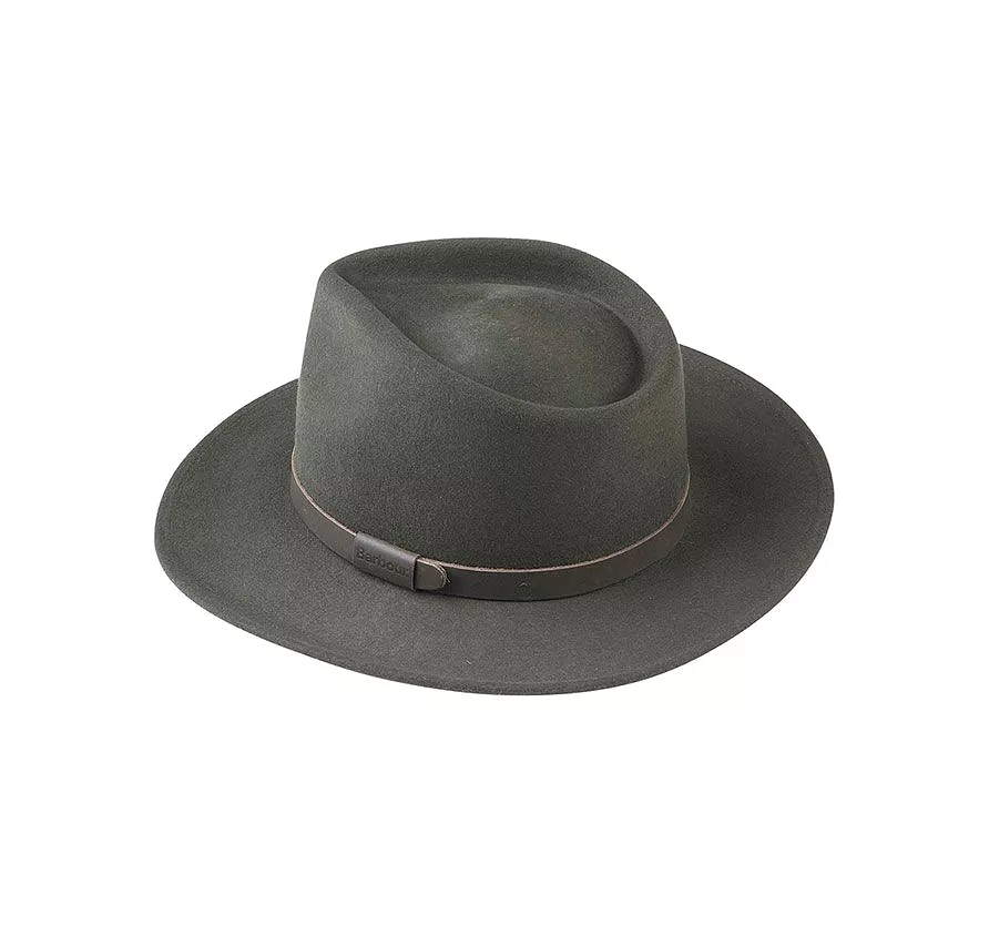 Barbour Crushable Bushman Felt Hat