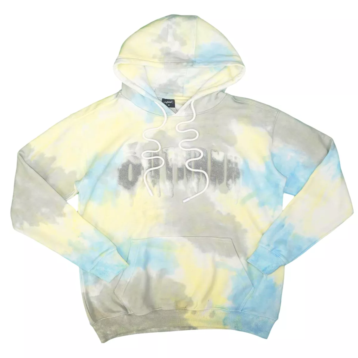 Blue Chee$e French Terry Tie Dye Hoodie (Blu/Yllw/Grey) /C3