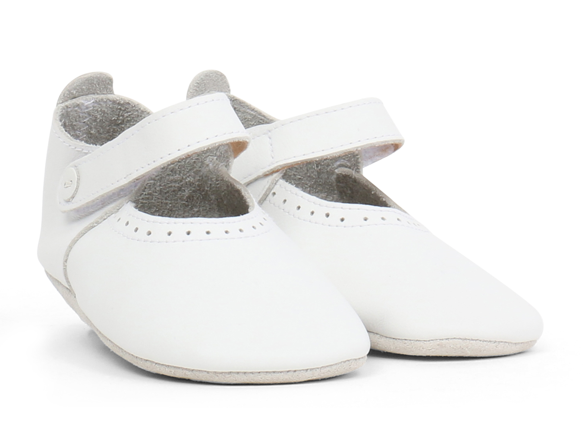 Bobux Soft Sole Delight Shoe - White