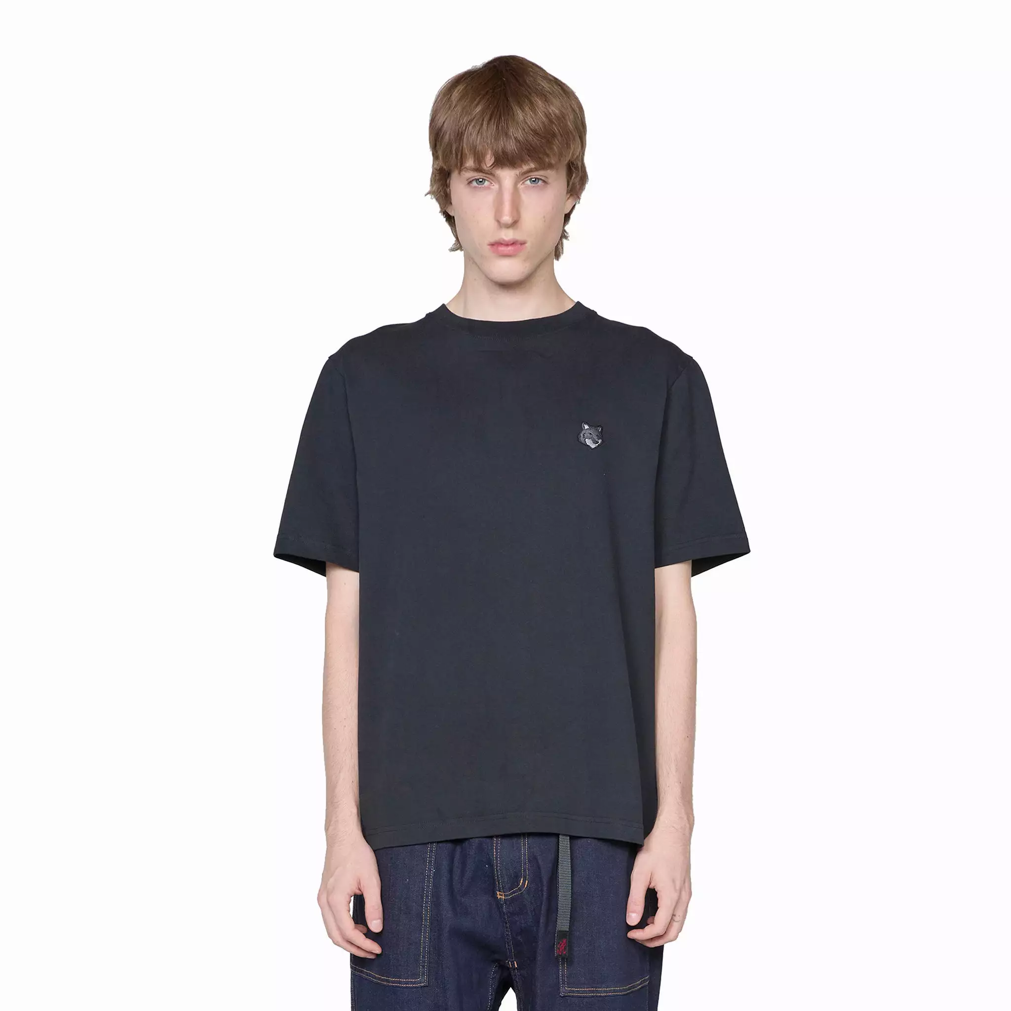 Bold Fox Head Patch Comfort T-Shirt Black