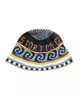 Brew Hat in Black Spiral