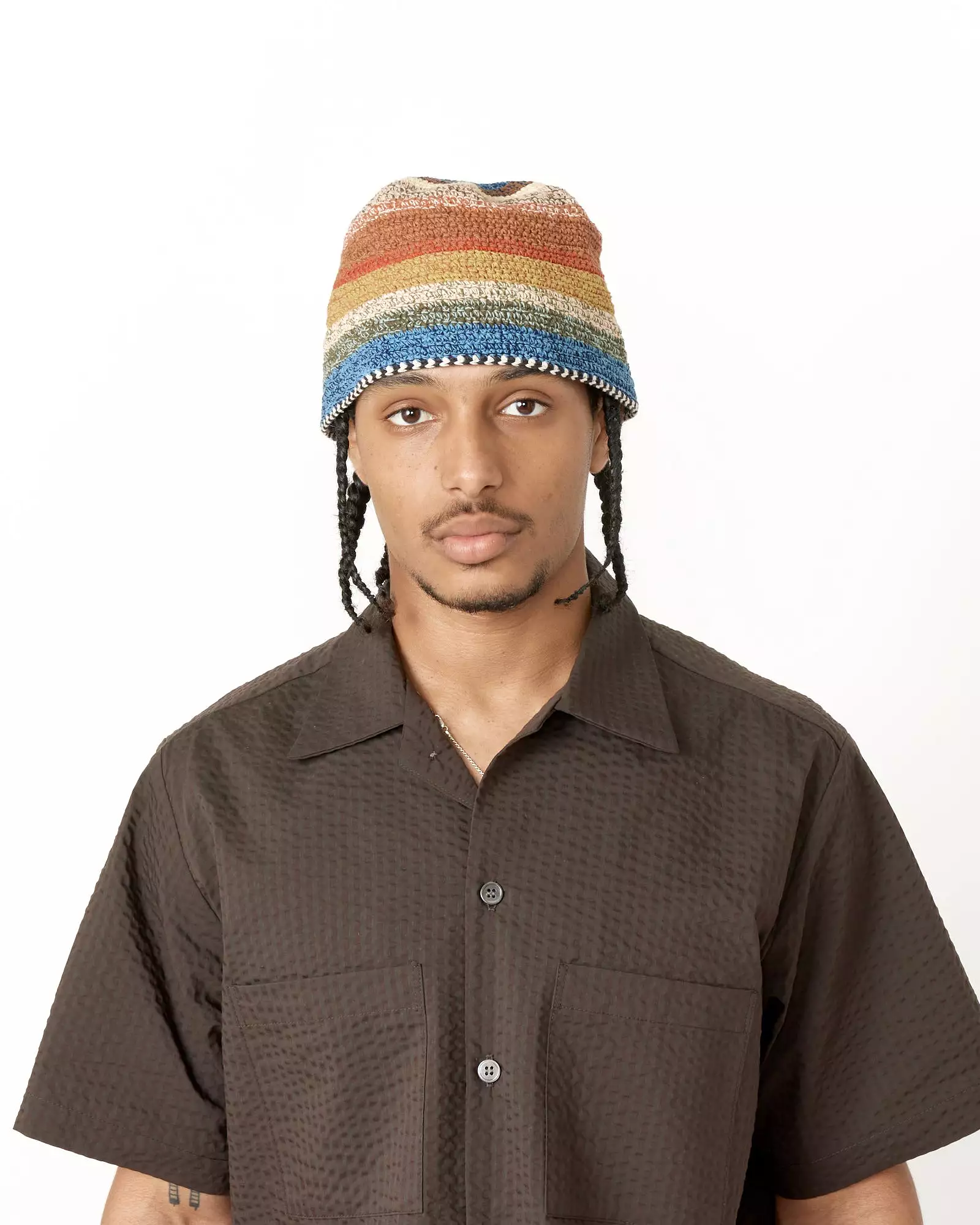 Brew Hat in Twisted Stripe