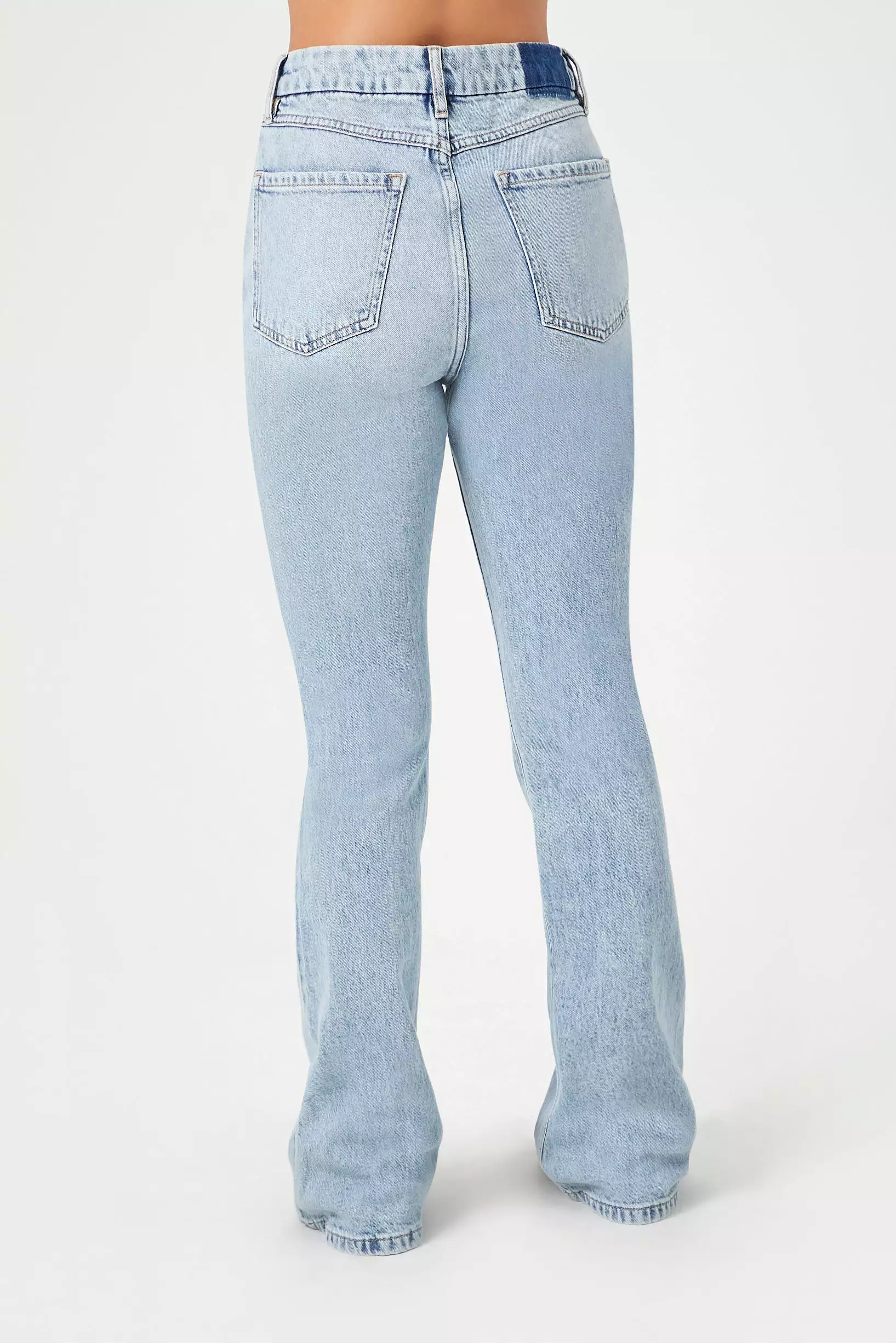 Curvy Stretch-Denim Flare Jeans