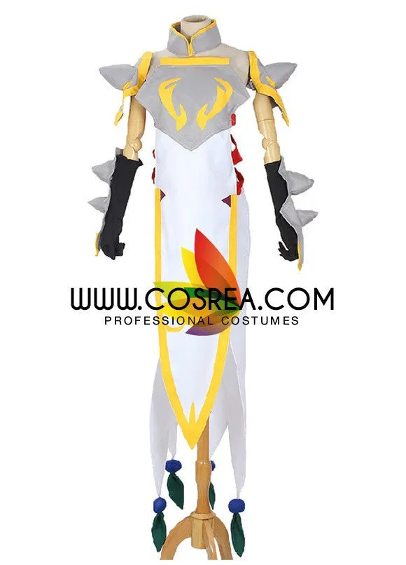 Fairy Tail Erza Scarlet Lightning Empress Cosplay Costume