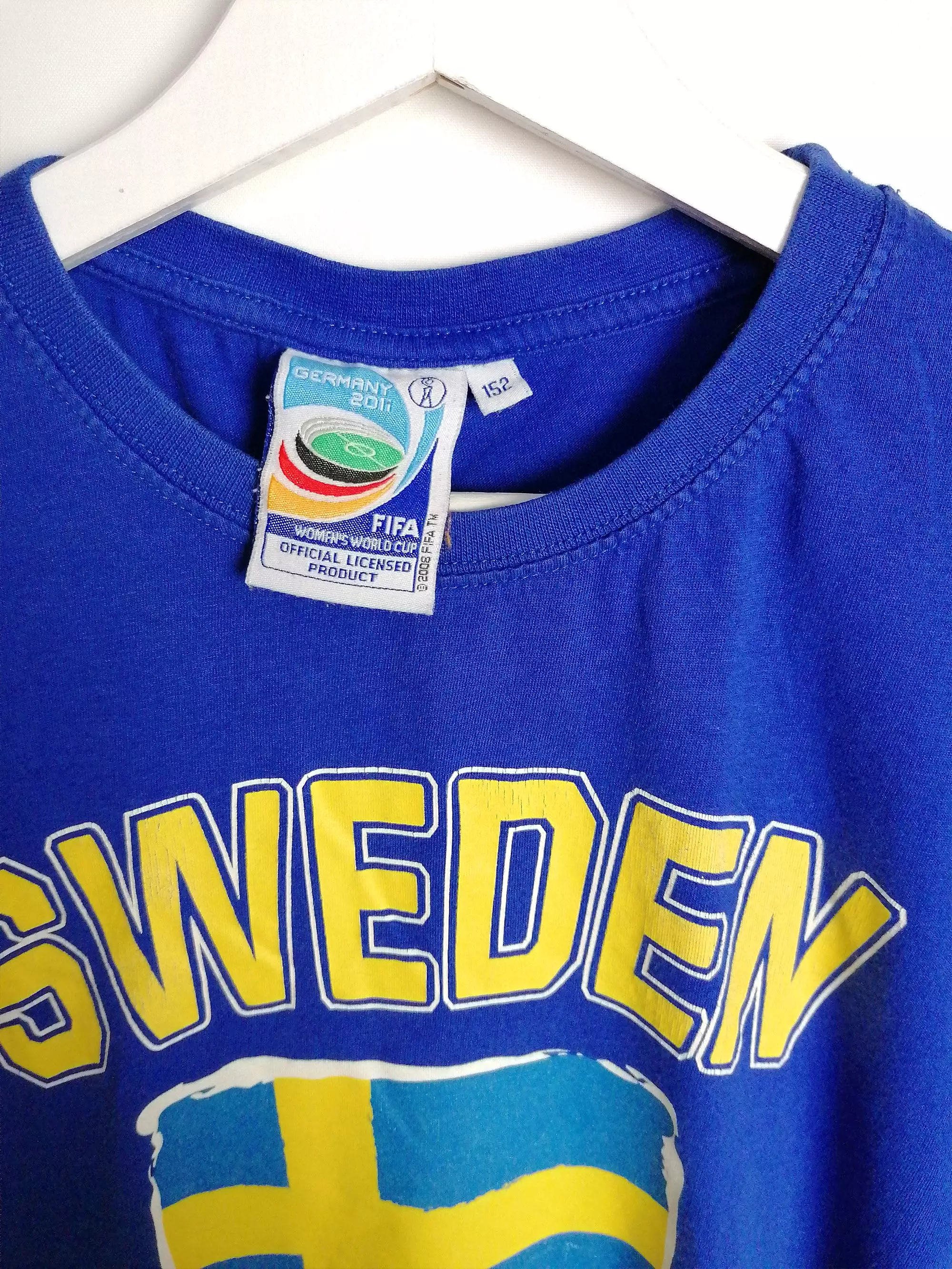 FIFA World Cup Sweden T-shirt Kids Teens Women Petite - size XS-S - kids 152