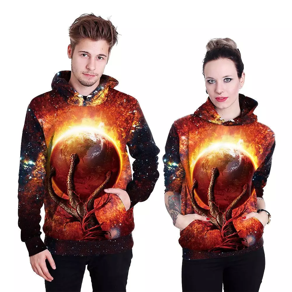 Galaxy Space 3D Hoodie UNISEX