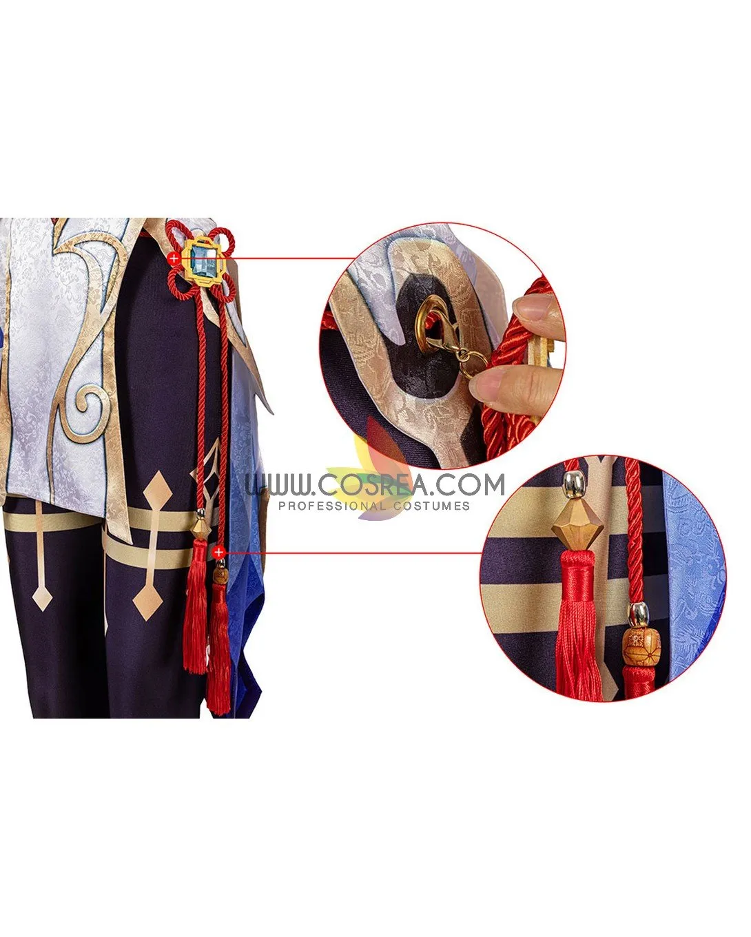 Genshin Impact Ganyu Standard Size Only Cosplay Costume