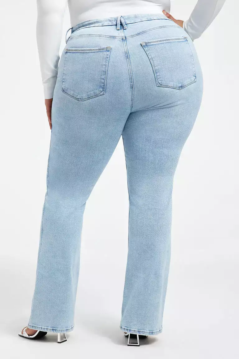 Good American GOOD CURVE BOOTCUT JEANS