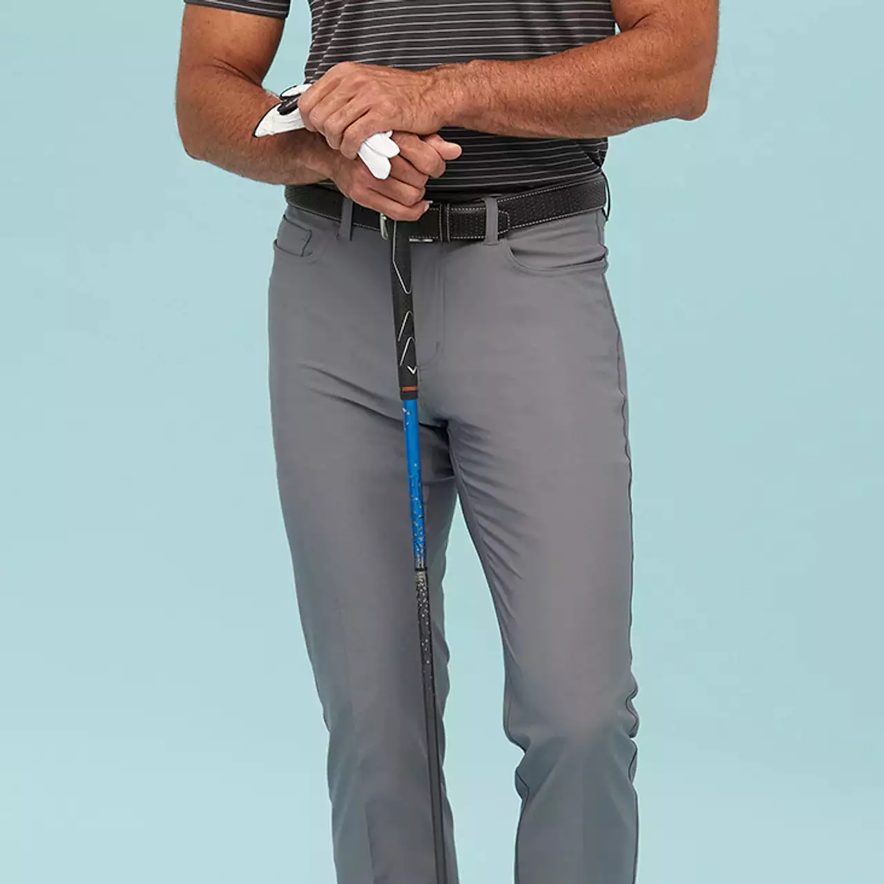 GREG NORMAN Ml75 P905 Microlux 5-Pocket Pant - Steel