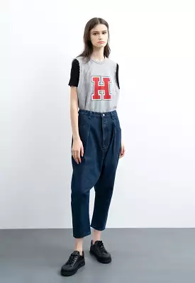 Harem Denim Pants