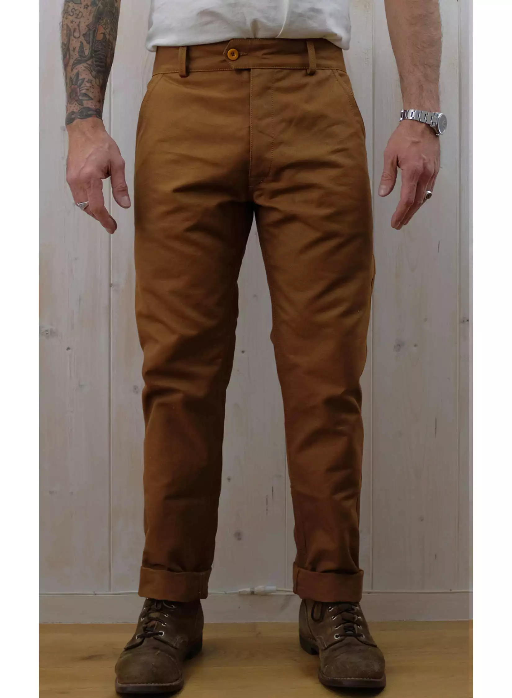 Hens Teeth Work Pant (Non Buckle) - Duck Canvas