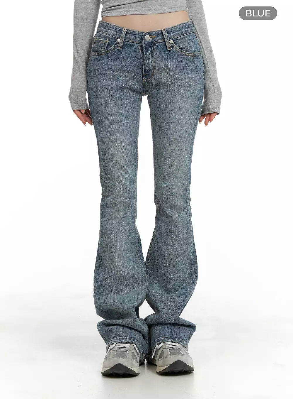 Low Waist Bootcut Jeans CA402