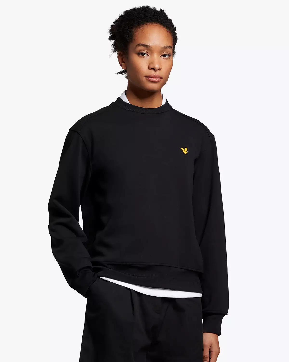 Lyle & Scott Women's Yasmin Crewneck Sweatshirt - Black