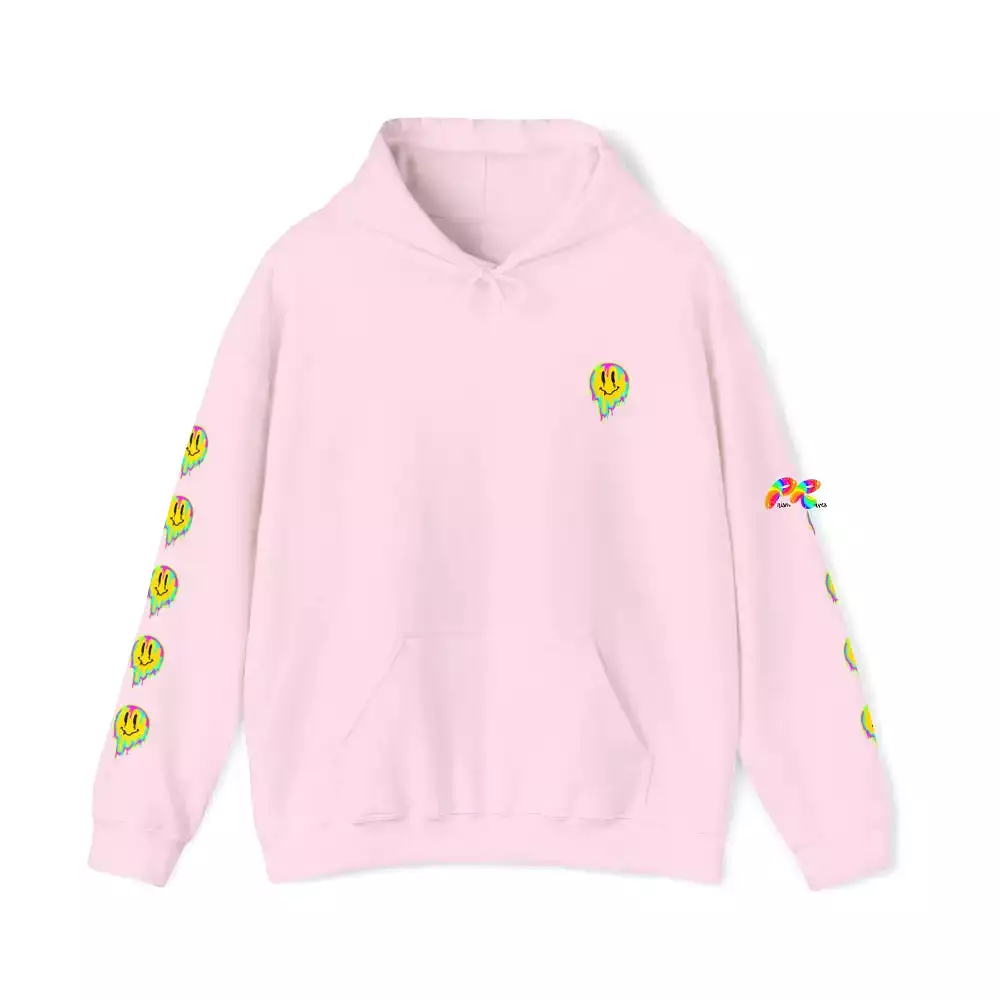 Melting Smiley Unisex Heavy Blend Hoodie