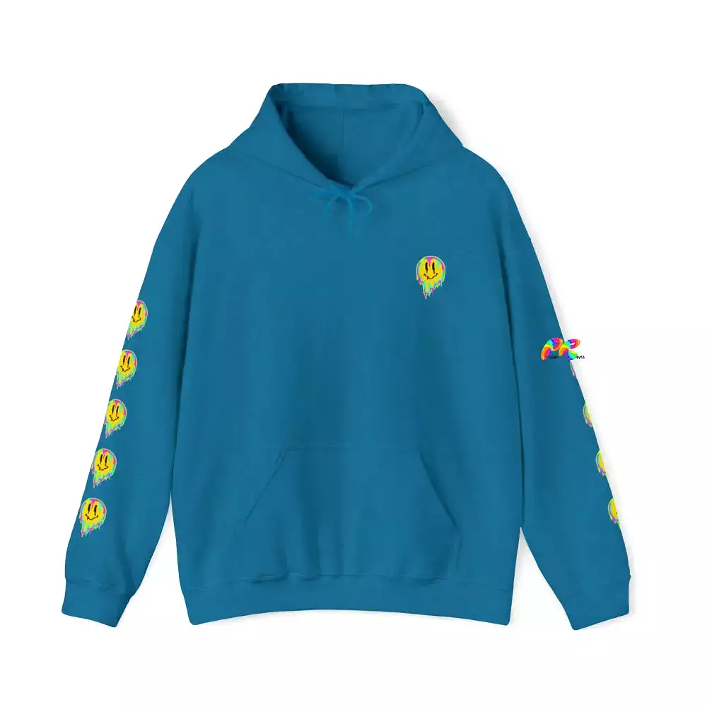 Melting Smiley Unisex Heavy Blend Hoodie