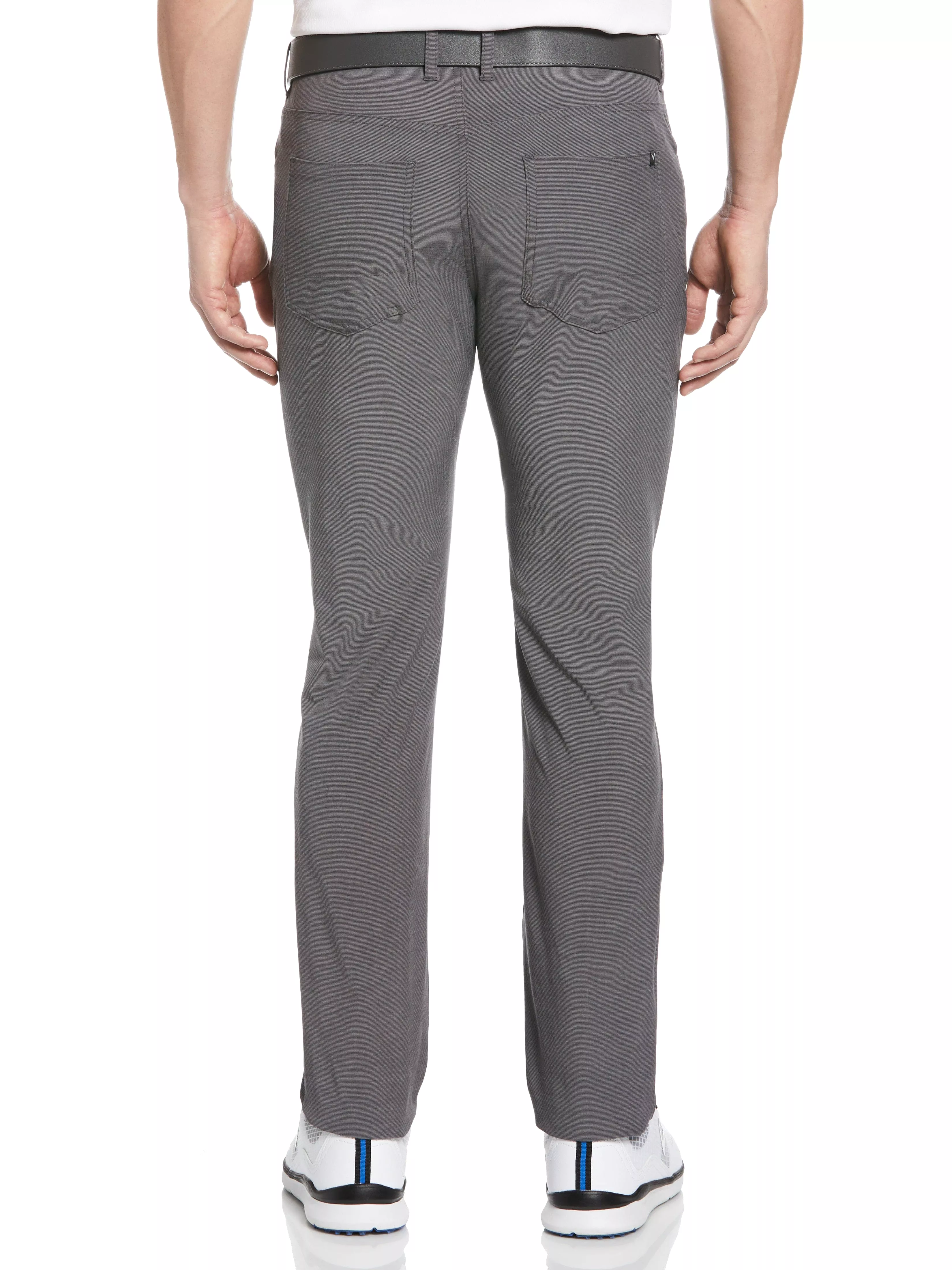 Mens Textured 5-Pocket Pant