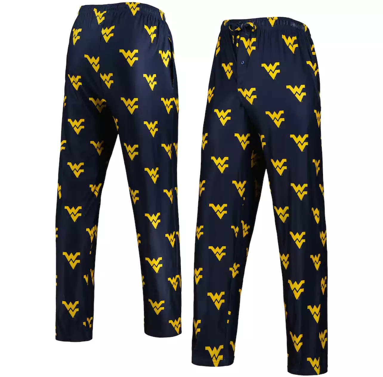 MEN’S WEST VIRGINIA ALL OVER PRINT LOGO KNIT PANT