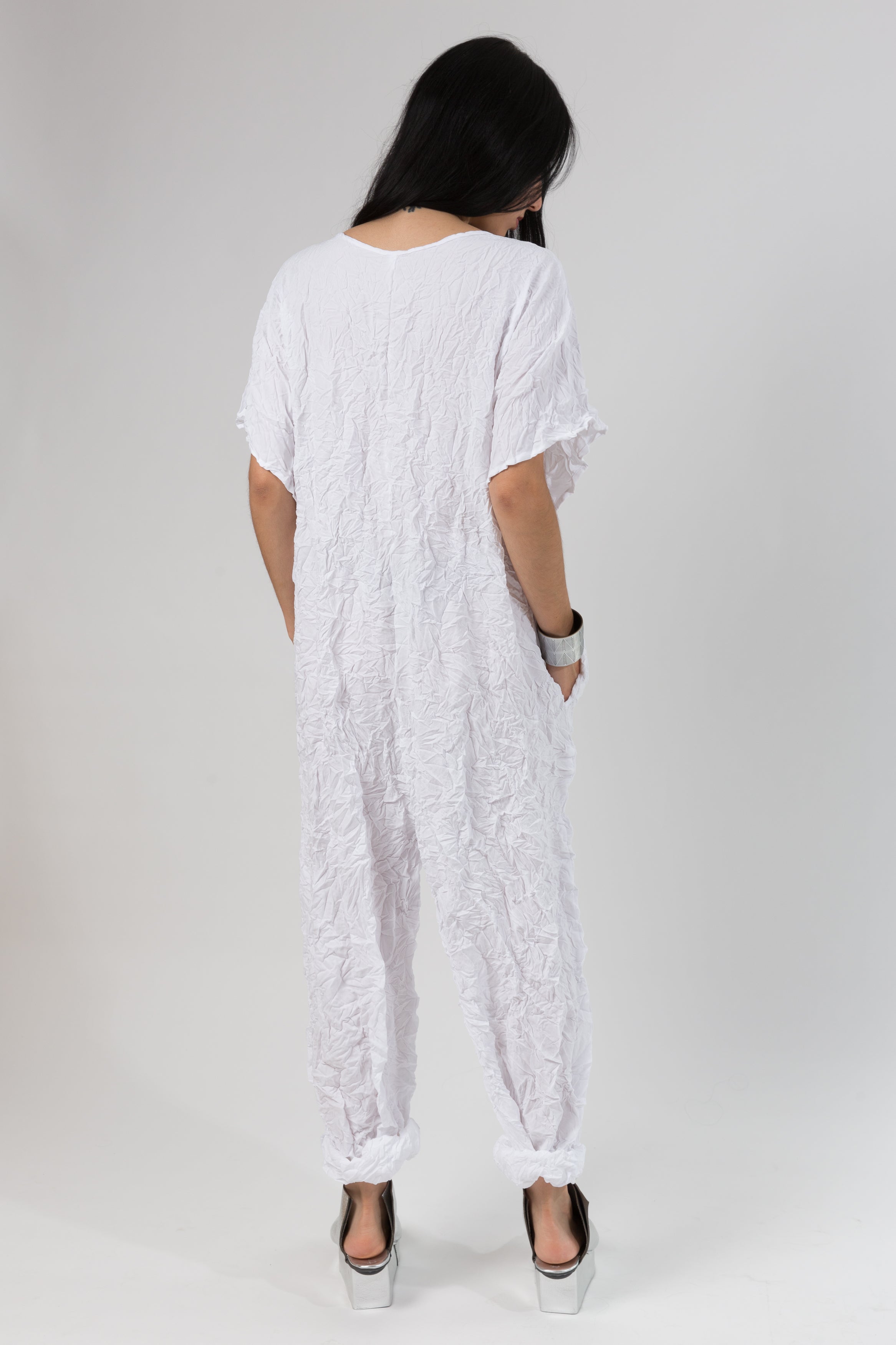 Moth Desert Jumpsuit | White