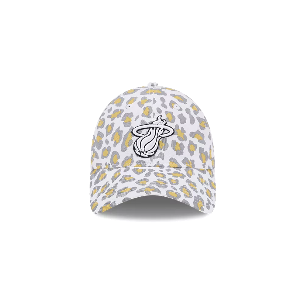 New Era Miami HEAT Court Leopard Women's Hat