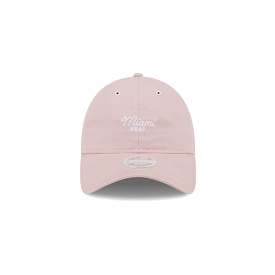 New Era Miami HEAT Pink Script Women's Hat