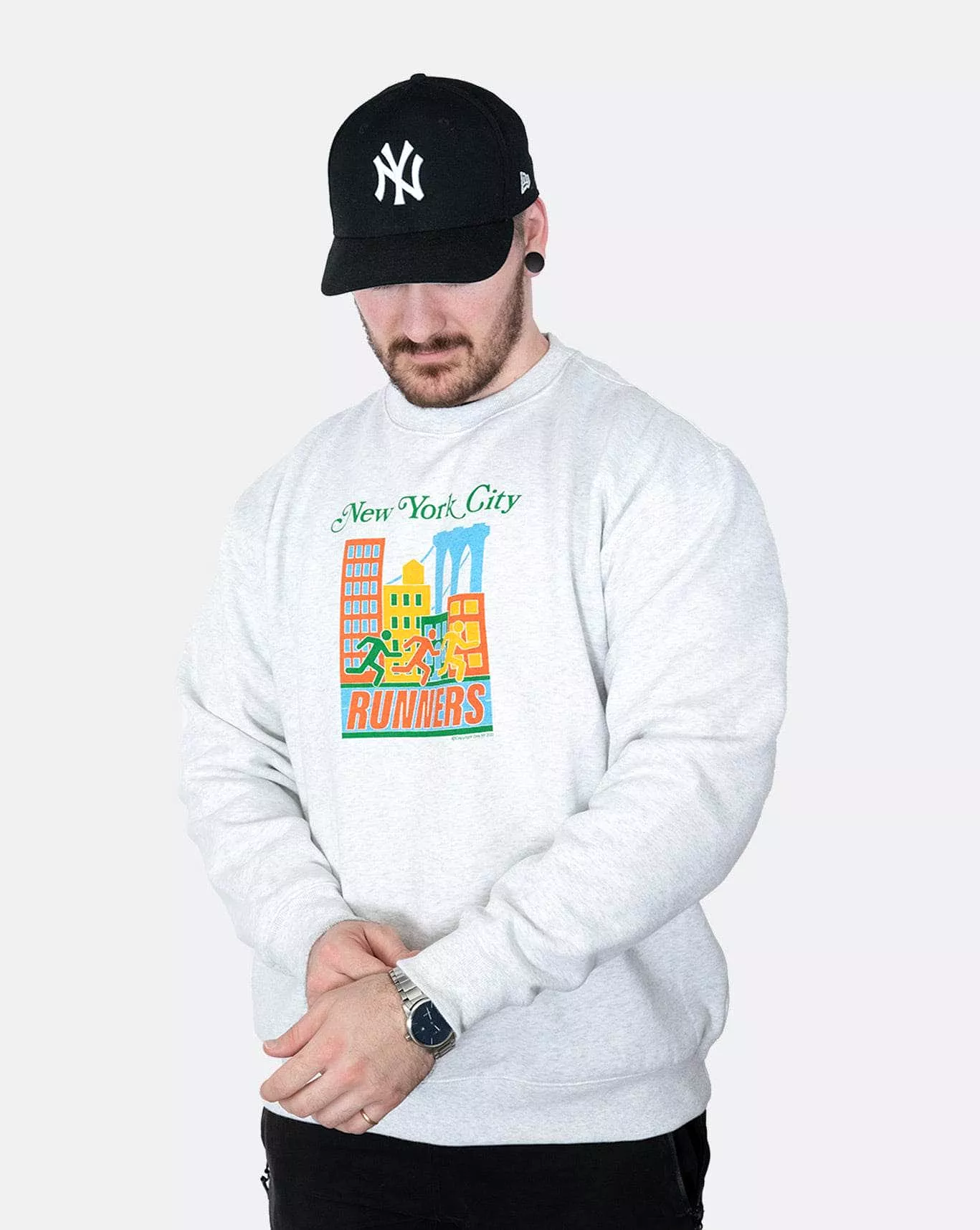 Only NY NYC Runners Crewneck ONYNYCRCASH