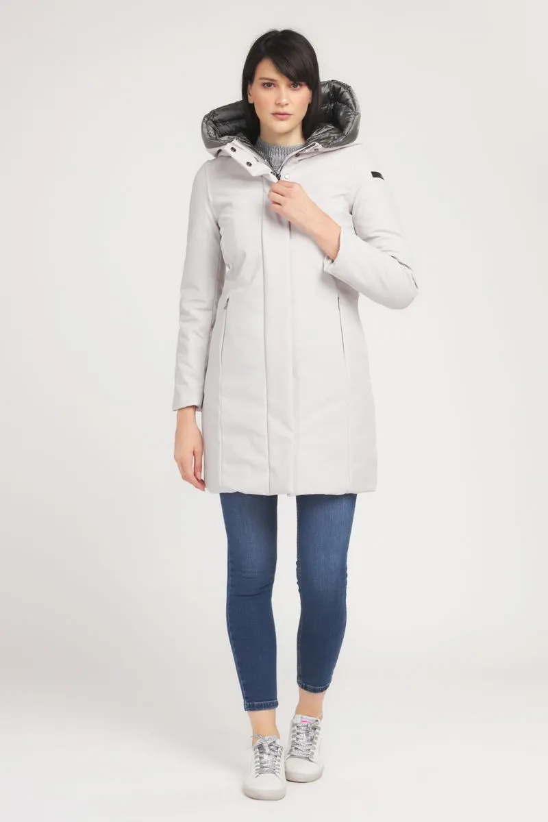 Parka Donna Avorio