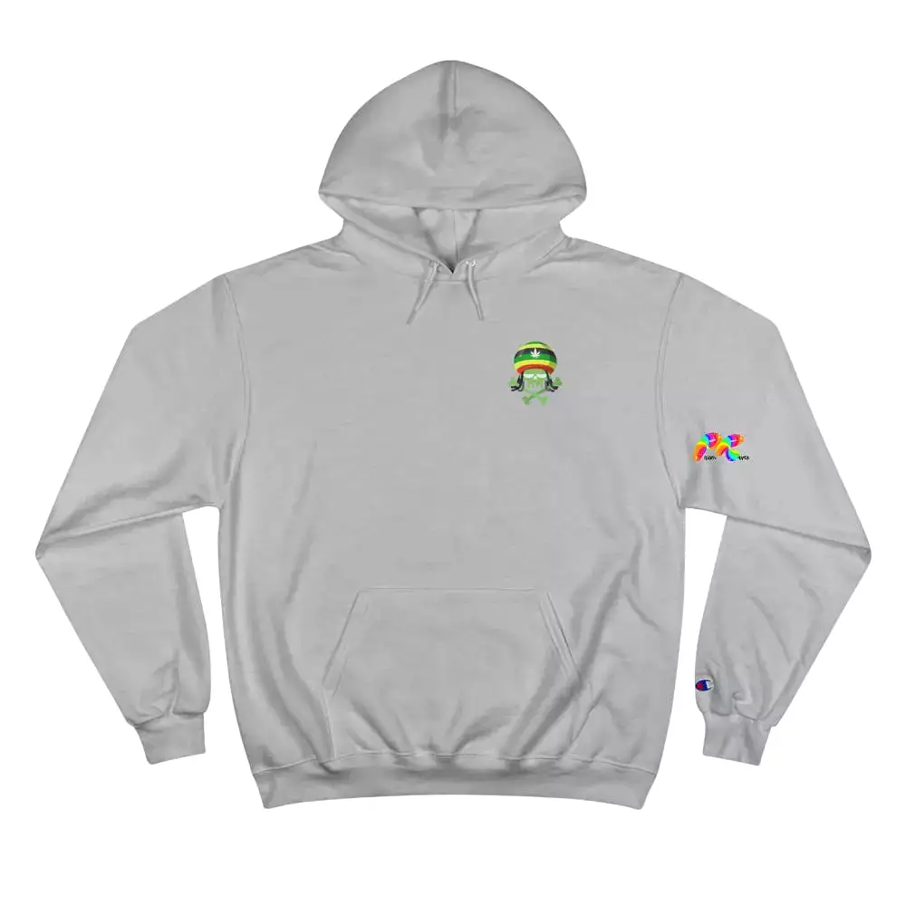 Rasta Skull Champion Hoodie