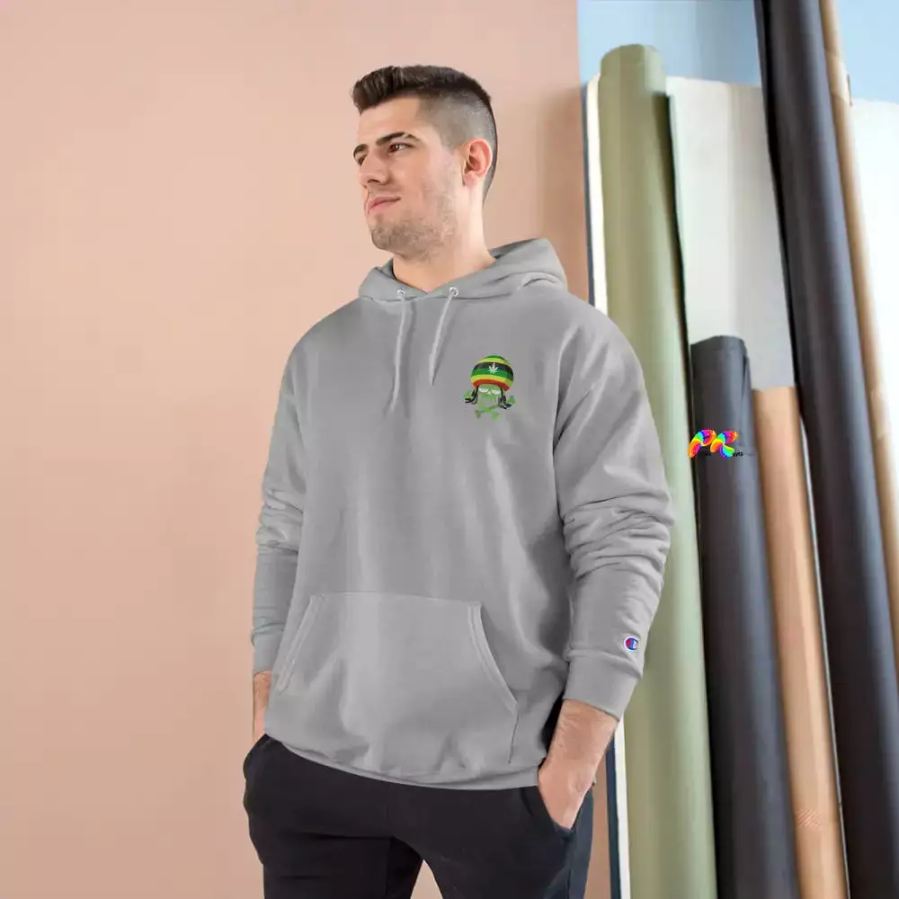 Rasta Skull Champion Hoodie