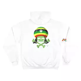 Rasta Skull Champion Hoodie