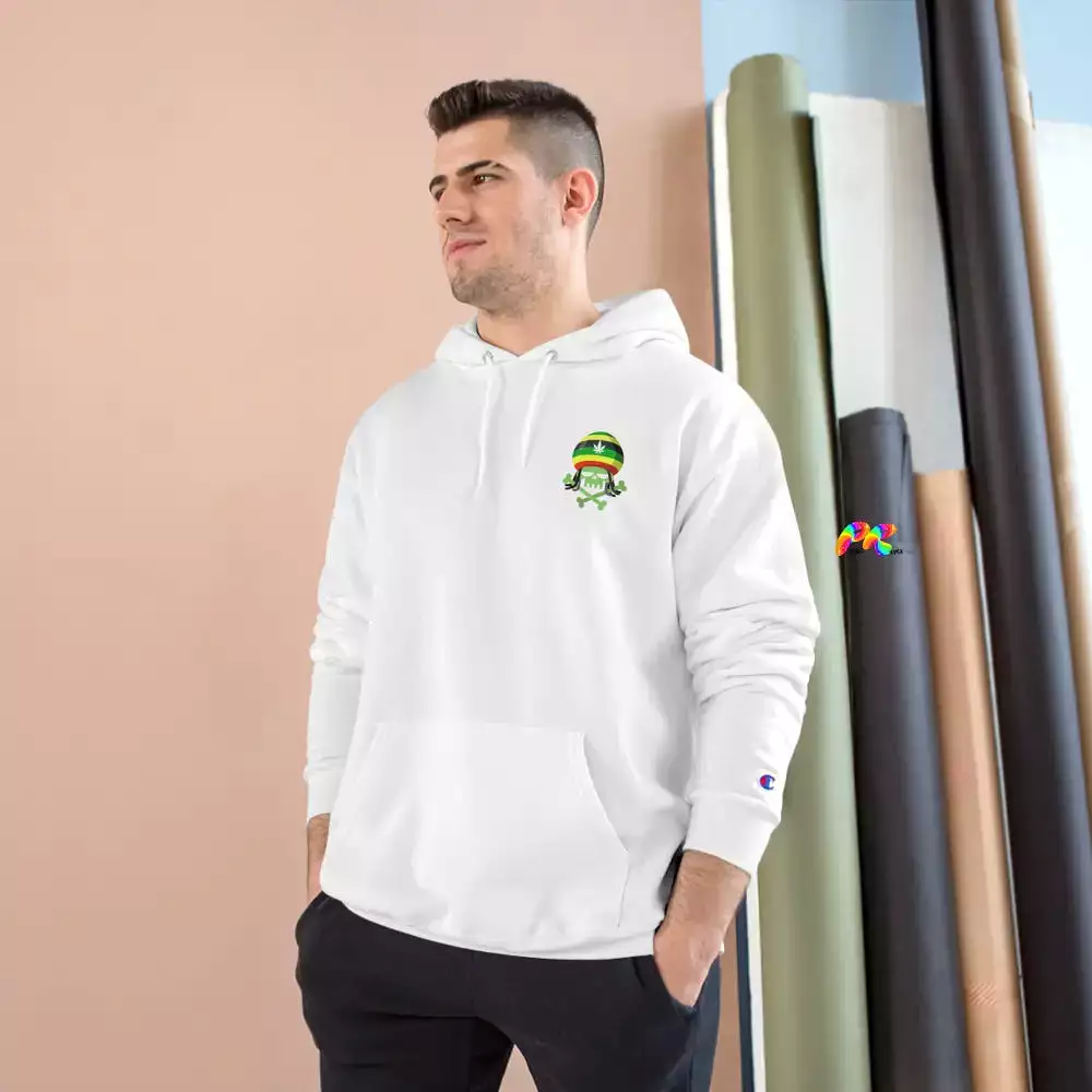 Rasta Skull Champion Hoodie