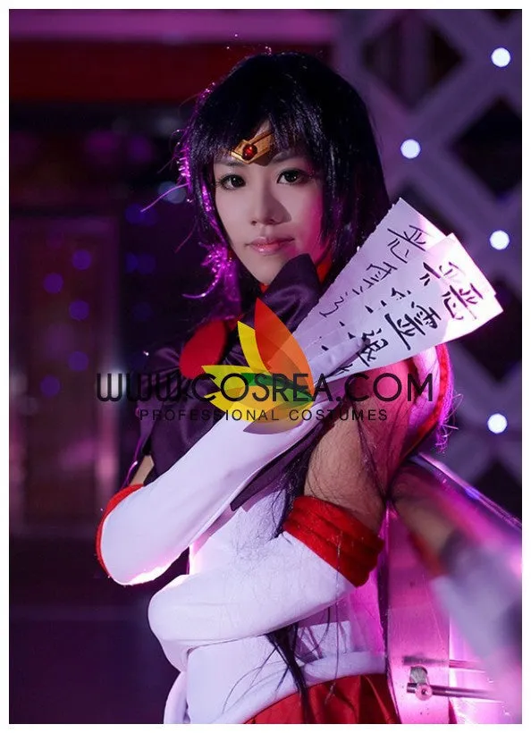 Sailormoon Sailor Mars Rei Hino Cosplay Costume