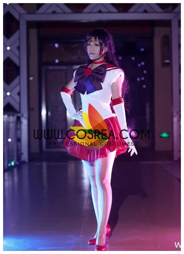 Sailormoon Sailor Mars Rei Hino Cosplay Costume