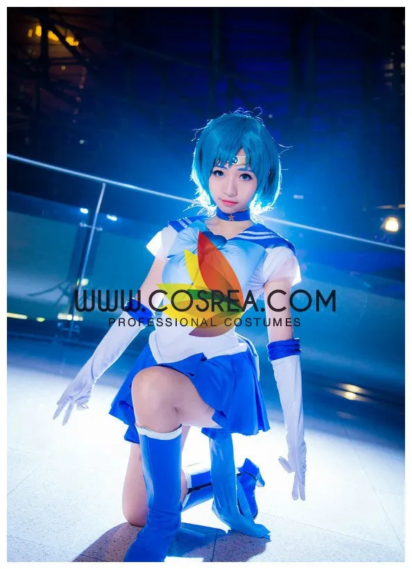 Sailormoon Super S Sailor Mercury Ami Mizuno Cosplay Costume