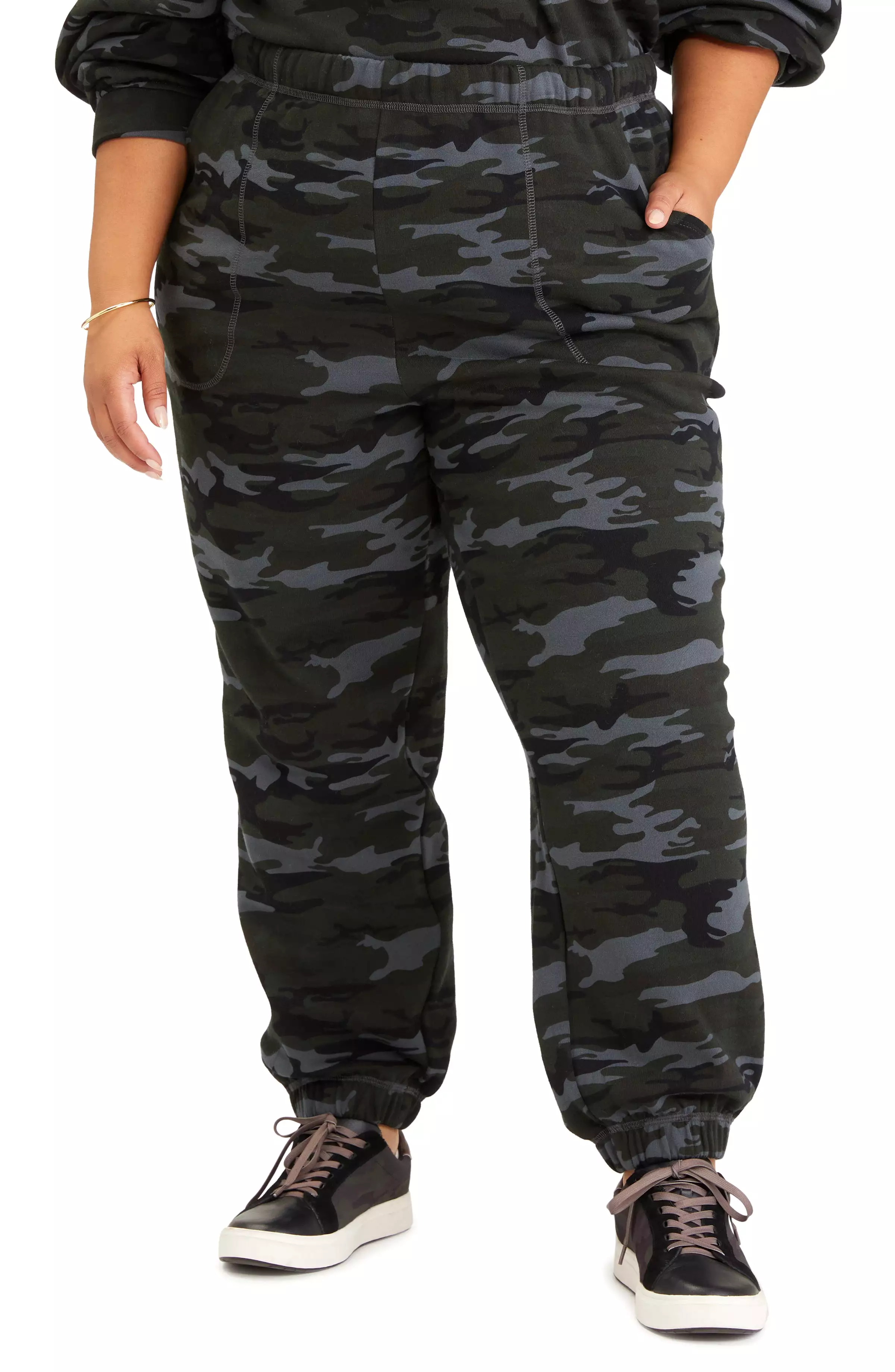 Sanctuary Women's Perfect Sweatpant - EARTH CAMO