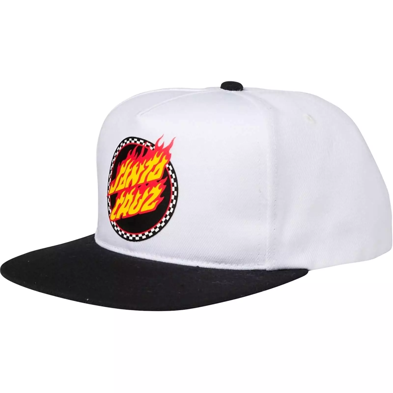 Santa Cruz Check Ringled Flamed Dot Men's Snapback Adjustable Hats (Brand New)