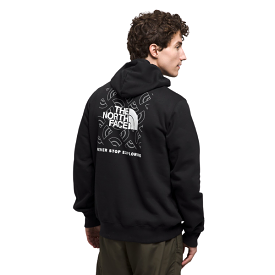 The North Face Men’s Box NSE Pullover Hoodie - TNF Black/Half Dome Outline