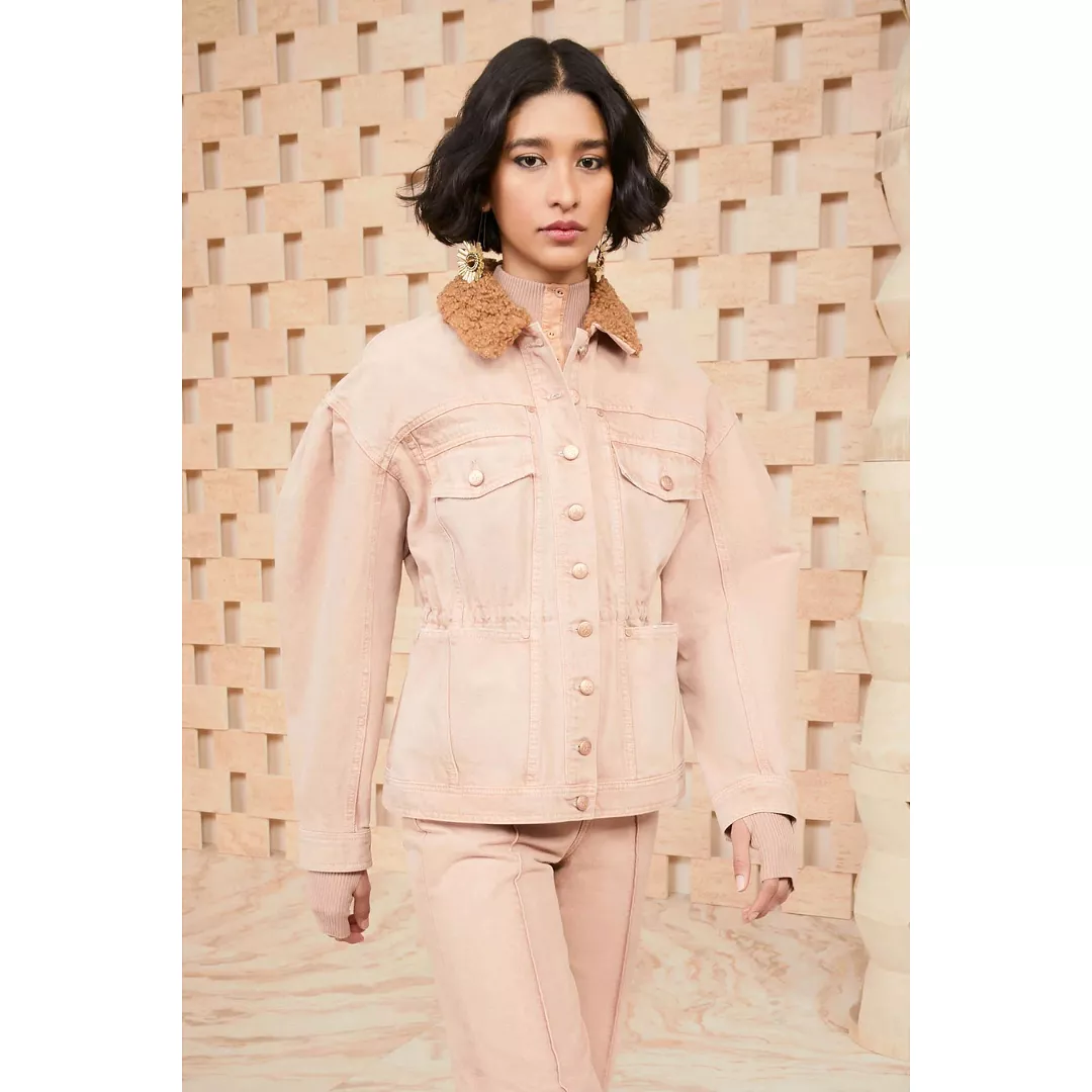 THE ODETTE JACKET LIGHT PINK