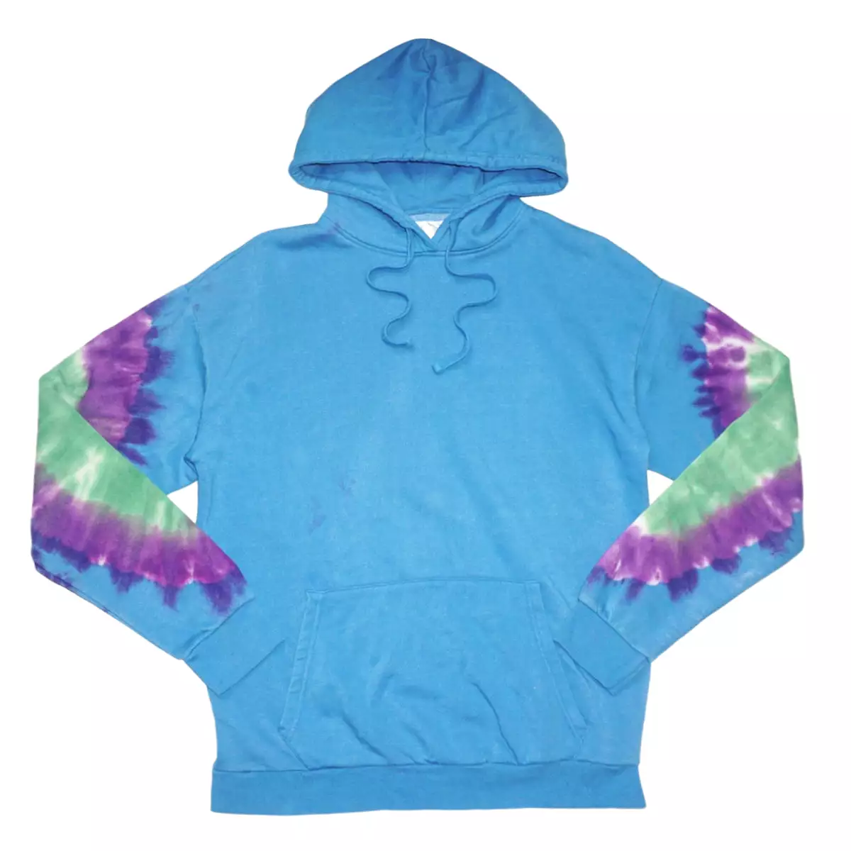 Tie-Dye Hoodie (Blue/Grn/Prp) /D15