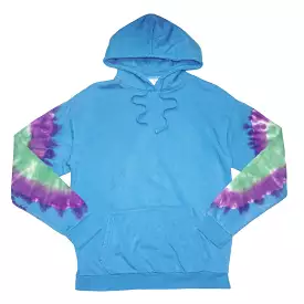 Tie-Dye Hoodie (Blue/Grn/Prp) /D15