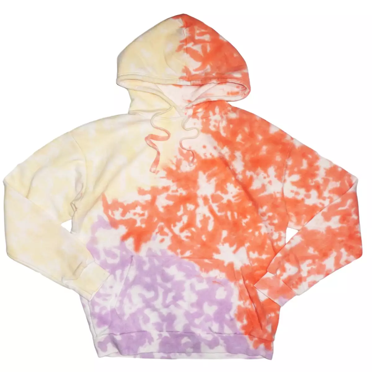 Tie-Dye Hoodie (Pink/Yllw/Prp) /D15