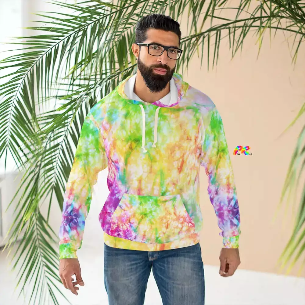 Tie-dye Unisex Festival Hoodie