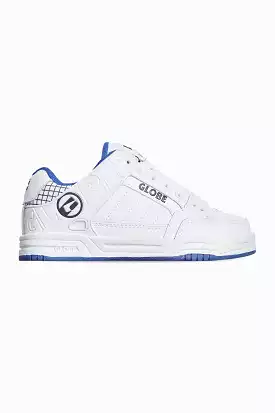 Tilt Kids - White/Cobalt - Skate Shoes